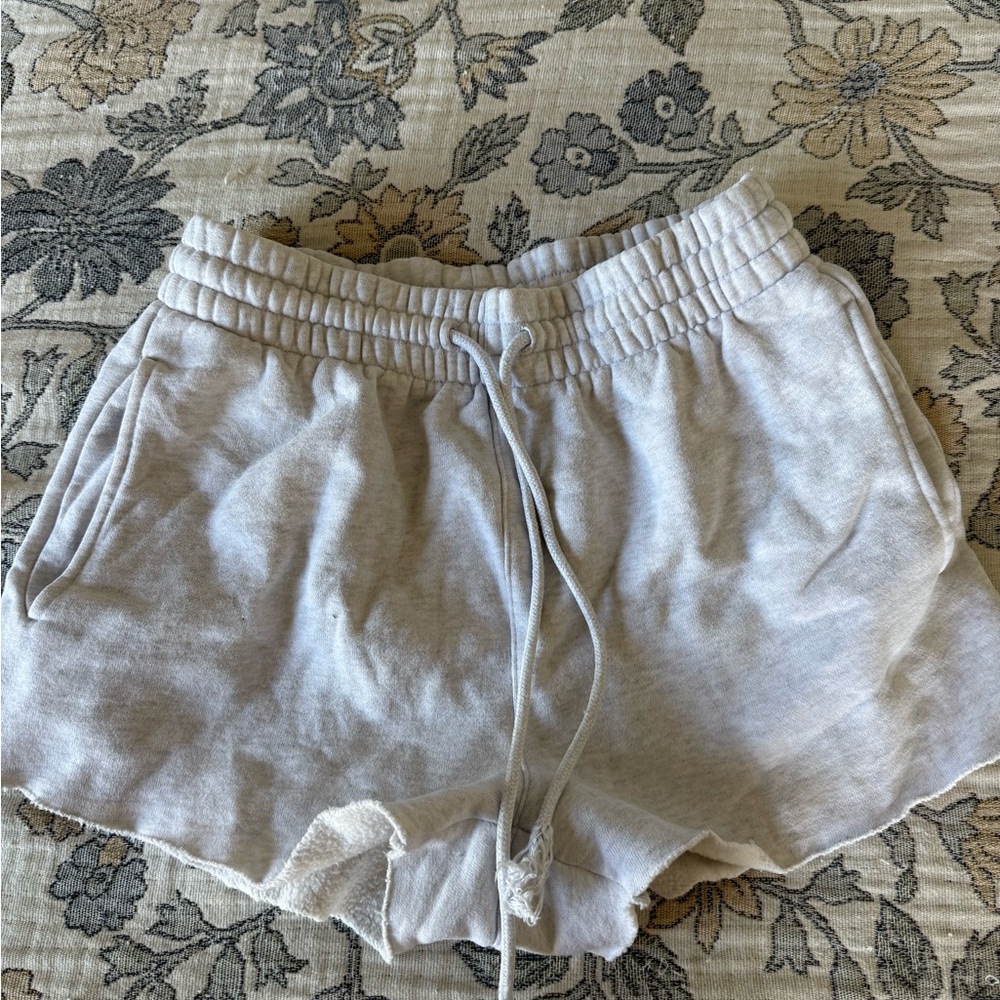 TNA Light Gray Athletic Shorts
